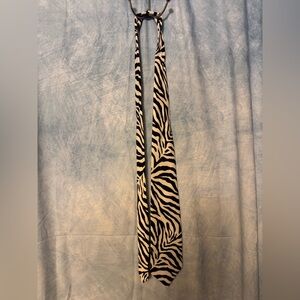 Zebra Print Tie